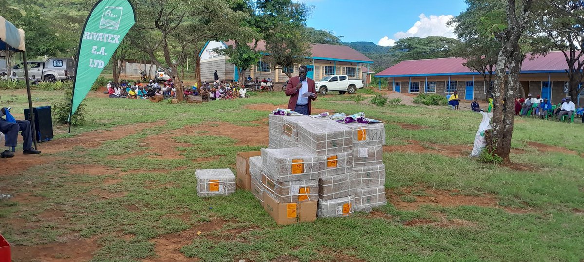 Rivatex East Africa Ltd, during the cotton seed distribution excercise as well as sensitization of famers in Baringo County on April 12, 2024. The event was graced by the Baringo Governor representative ....... Kindly visit ' ALT' for more information