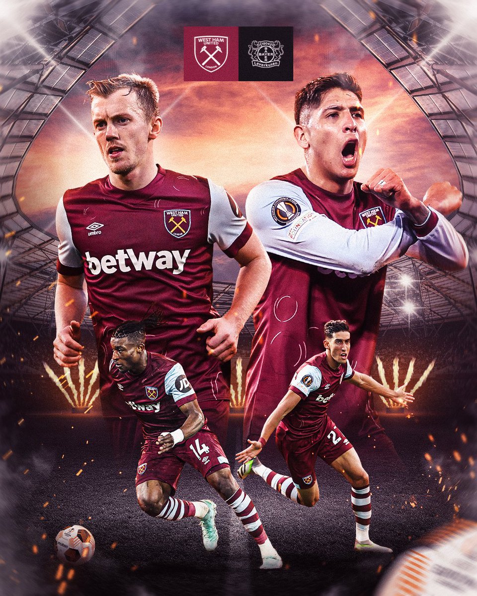 Let’s do this, together. COME ON YOU IRONS! ⚒️