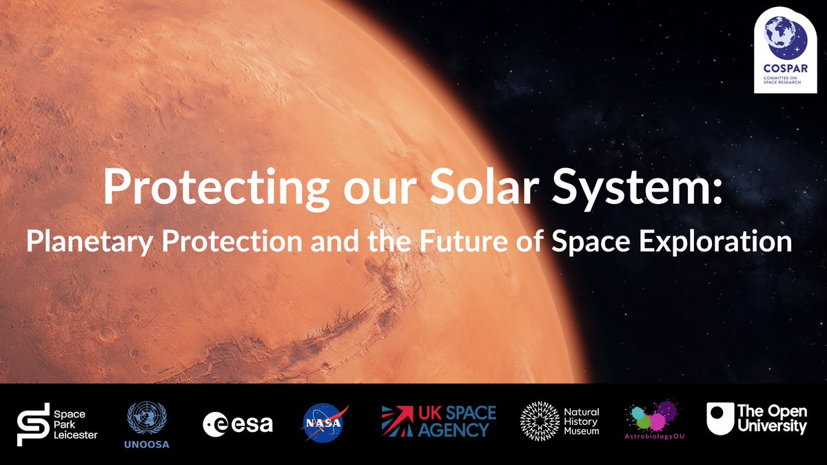 Want to know more about protecting our Solar System? Ask the experts - Protecting our Solar System: Planetary Protection and the Future of Space Exploration is for you! Join @GeolSoc in-person or online on Thursday 25 April from 18.00. Register here: ow.ly/Tzvv50RhOJq