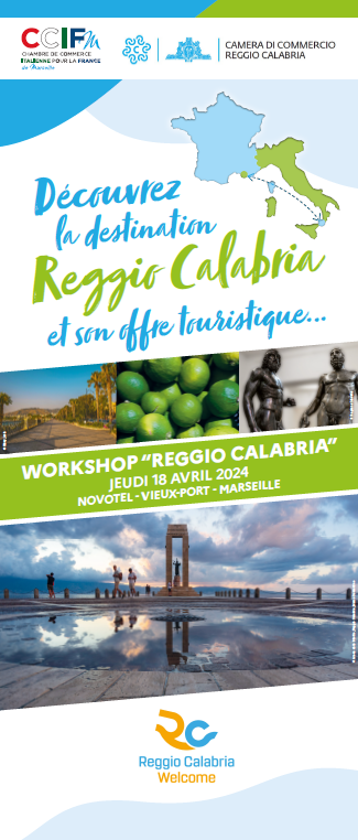 Oggi il Presidente della #cameradicommercio Antonino Tramontana sarà a Marsiglia per presentare la destinazione turistica #reggiocalabria assieme agli operatori di #ReggioCalabriaWelcome. Seguirà evento di degustazione con prodotti di eccellenza del territorio reggino. #turismo