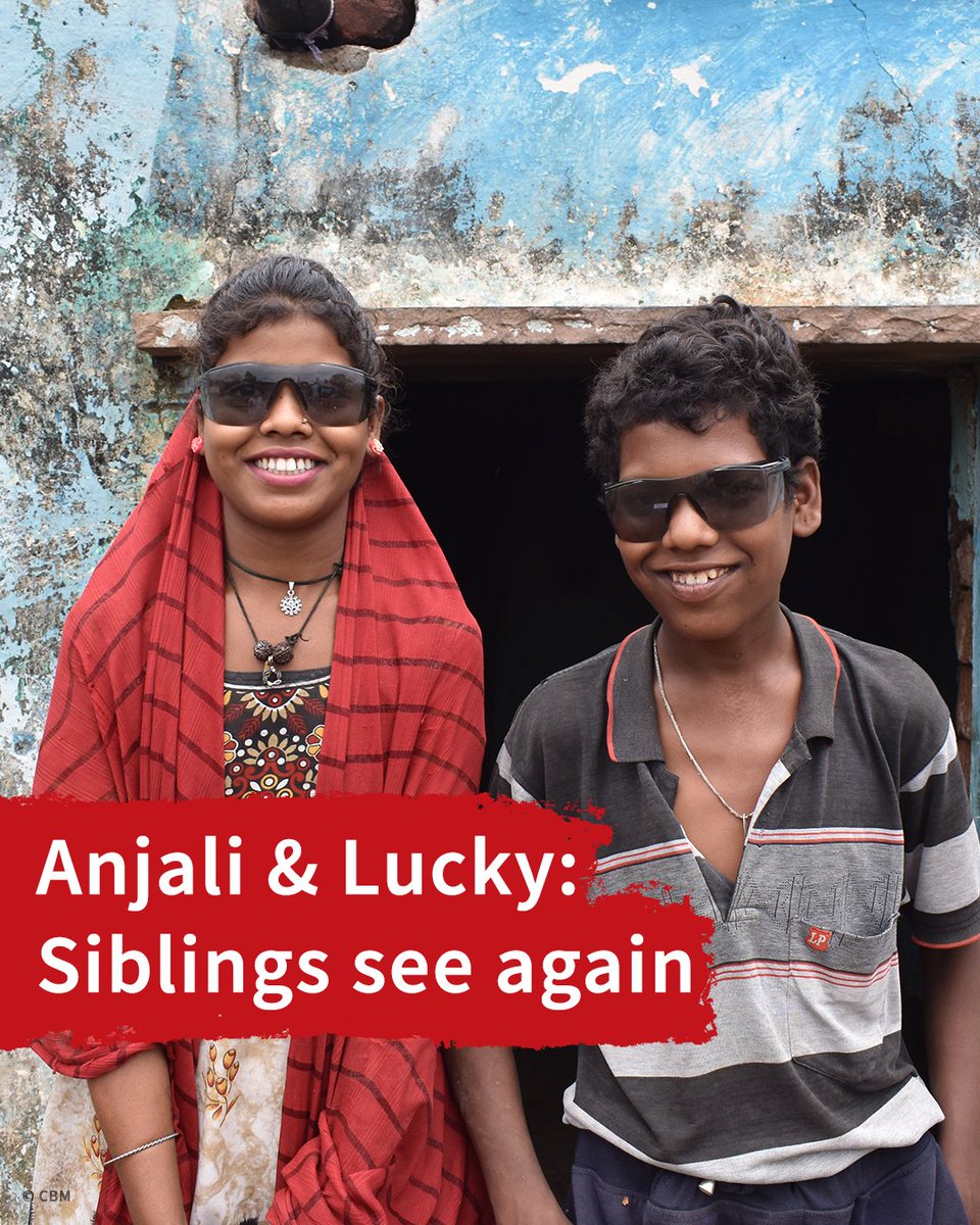 🌟 Big wins for siblings Anjali & Lucky, who have overcome severe vision impairment👁️thanks to timely surgeries with support from @cbmWorldwide and Sewa Sadan Eye Hospital. Now, learning in the classroom is exciting and fun as they explore their full potential! 
#EyeCareForAll
