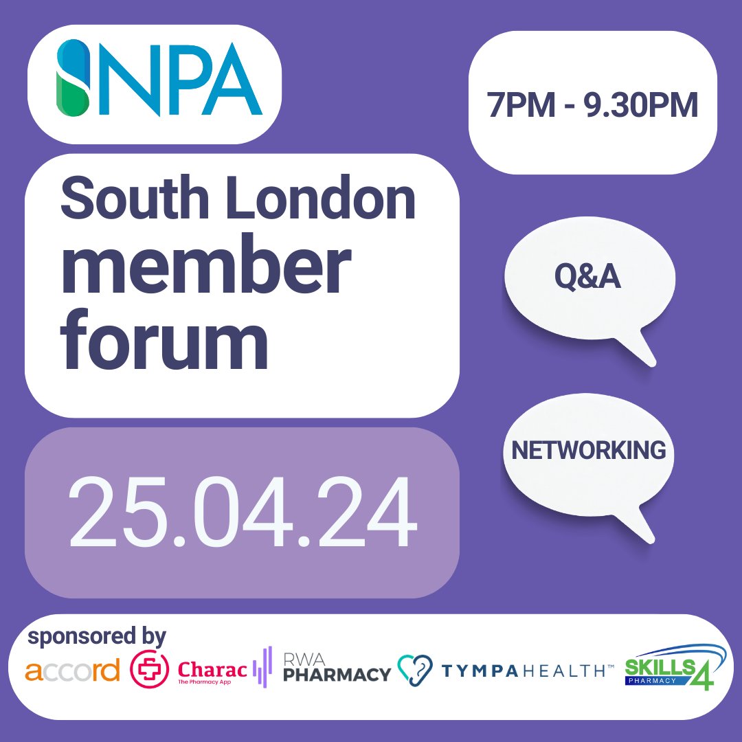 Will you be joining our South London member forum on 25th April? Join fellow members to share your experiences and learn about the NPA’s campaigning with the government and media. Register here: npa.co.uk/news-and-event…