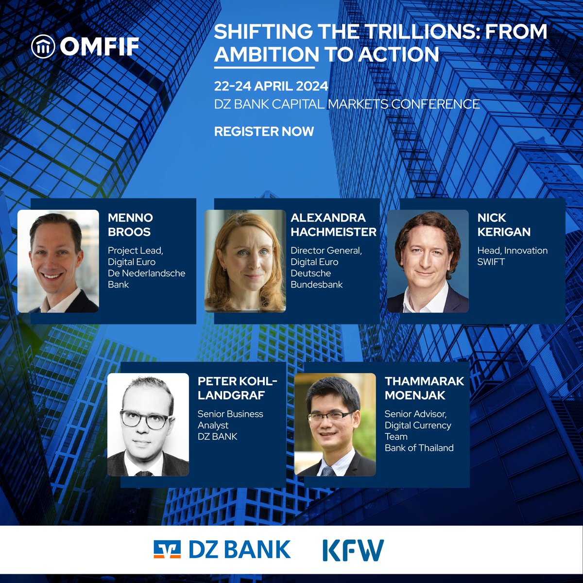 Day 3 of the @dzbank Capital Markets Conference will discuss topics focused on AI in capital markets, digital assets, digital bonds & platforms and feature @DNB_NL, @bundesbank, @swiftcommunity & @bankofthailand Find out more and register to attend here: cmc.events.dzbank.de/?utm_source=so…