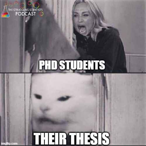 Anyone have any tips on how to finish writing my thesis? (Send help😭)