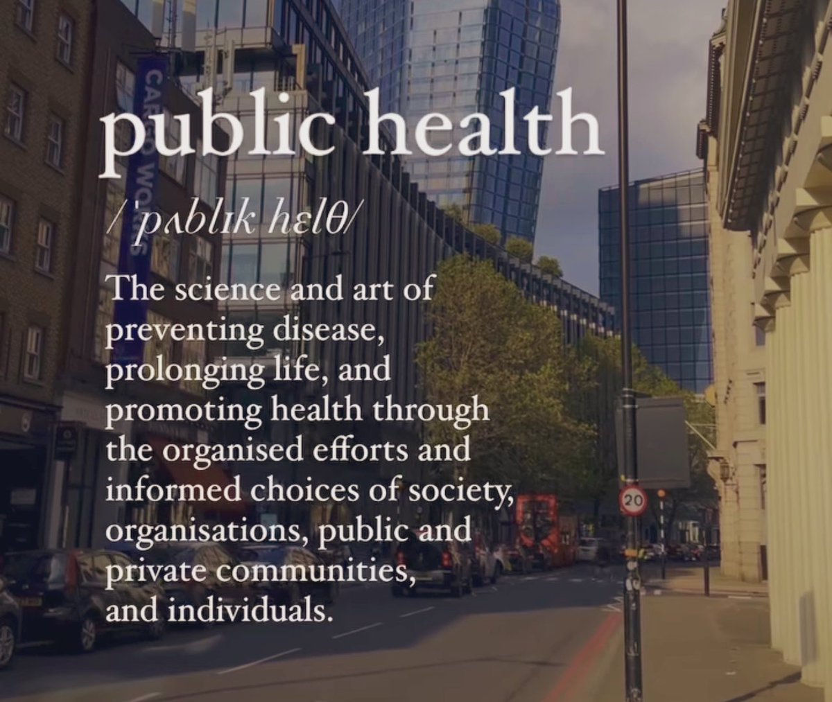 “Public Health - the science and art of preventing disease, prolonging life and promoting health” - great posts being shared by @ProfKevinFenton @FPH It’s at heart of what we do at @P_H_S_Official #WiderDeterminants #PublicHealth #WholeSystemsApproach #EveryoneMatters