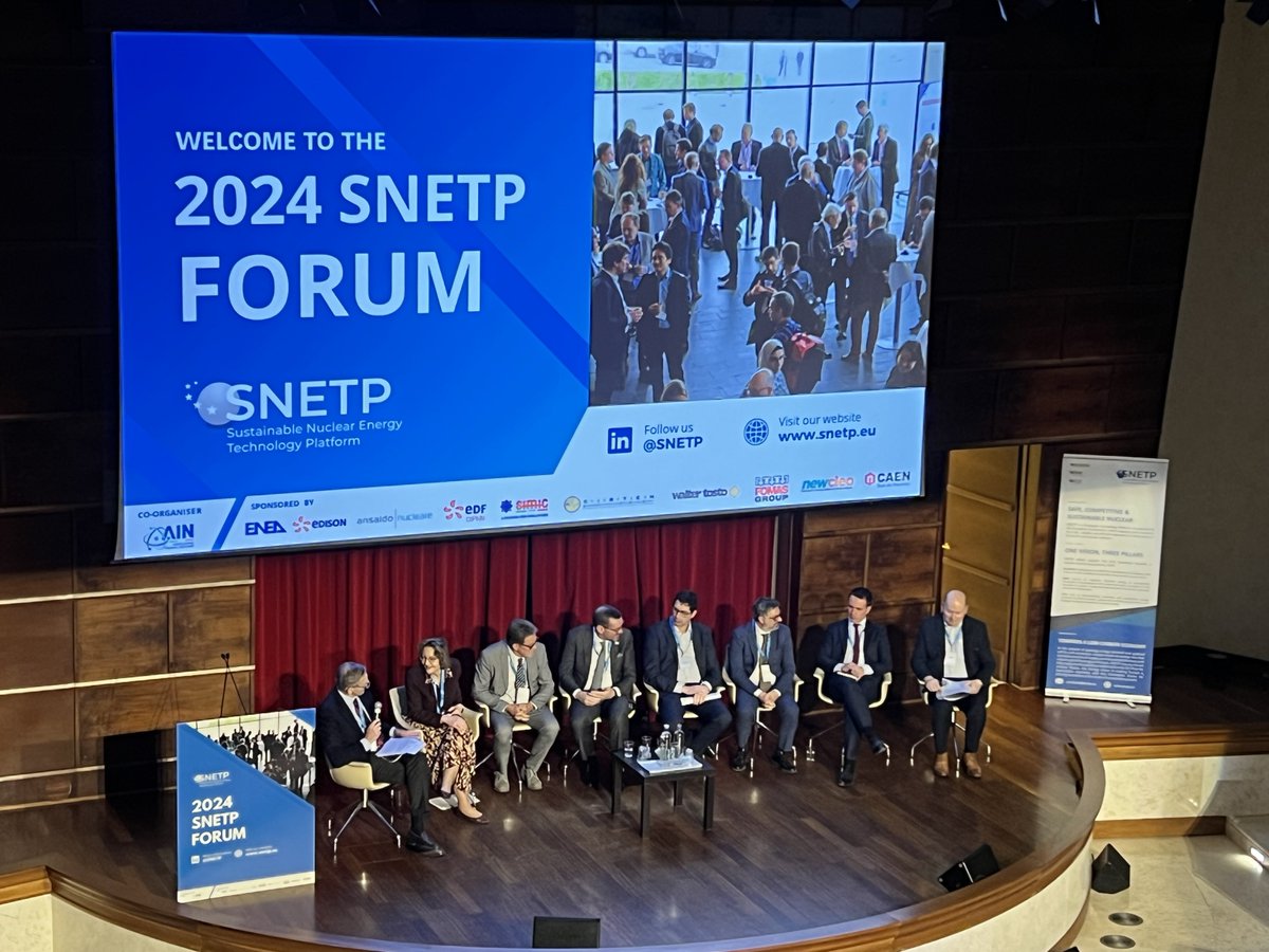SNE_TP's tweet photo. ๐ฑ Rise and shine for Day 2 of the @SNE_TP Forum! Get ready for a day brimming with knowledge and inspiration! ๐
#SNETPForum #NuclearInnovation #FutureEnergy https://t.co/VH9I6Y7s1R