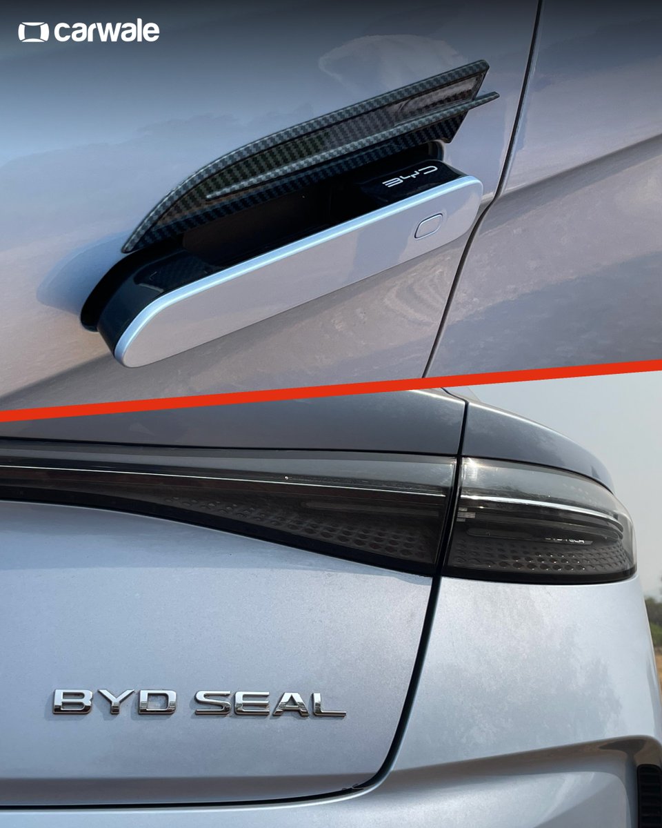 CarWale's tweet photo. It's a #sedan, it's #electric, it's #BYD Seal!
We are driving it today to give you our driving impressions! Detailed review goes live on 22 April at 9am! To know more download the CarWale App now: https://t.co/1NzikqqabJ
#BYDSeal #Seal #ev #electriccar #CWDrive #cars #carlife https://t.co/eExTFotJJe