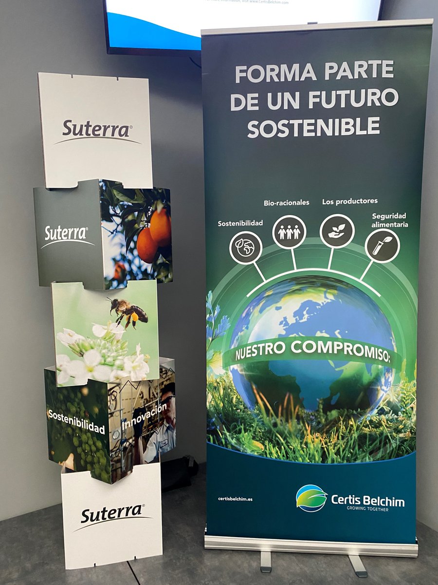 Las empresas @SuterraLLC Europe Biocontrol y @CertisBelchimES presentan su acuerdo de colaboración para impulsar la sostenibilidad en la agricultura durante las Jornadas 'Soluciones para una gestión integrada en cítricos' #CitricosDelFuturo

agronewscomunitatvalenciana.com/suterra-europe…