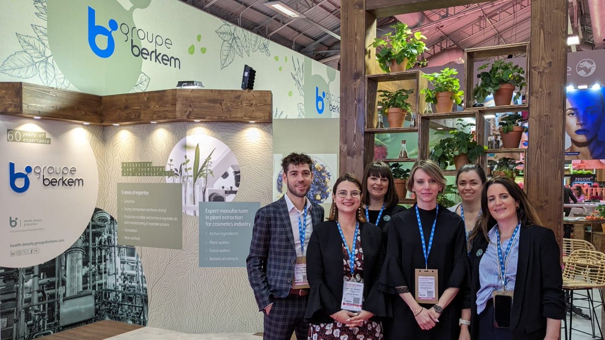 🇪🇺 Last day at @incosmeticsGlobal 2024 ⏱
This is your last chance to come & meet the Groupe Berkem team on stand 2C80 to discover several ranges of #plantbased ingredients specially adapted to the needs & challenges of the #cosmetics market.
#incosglobal