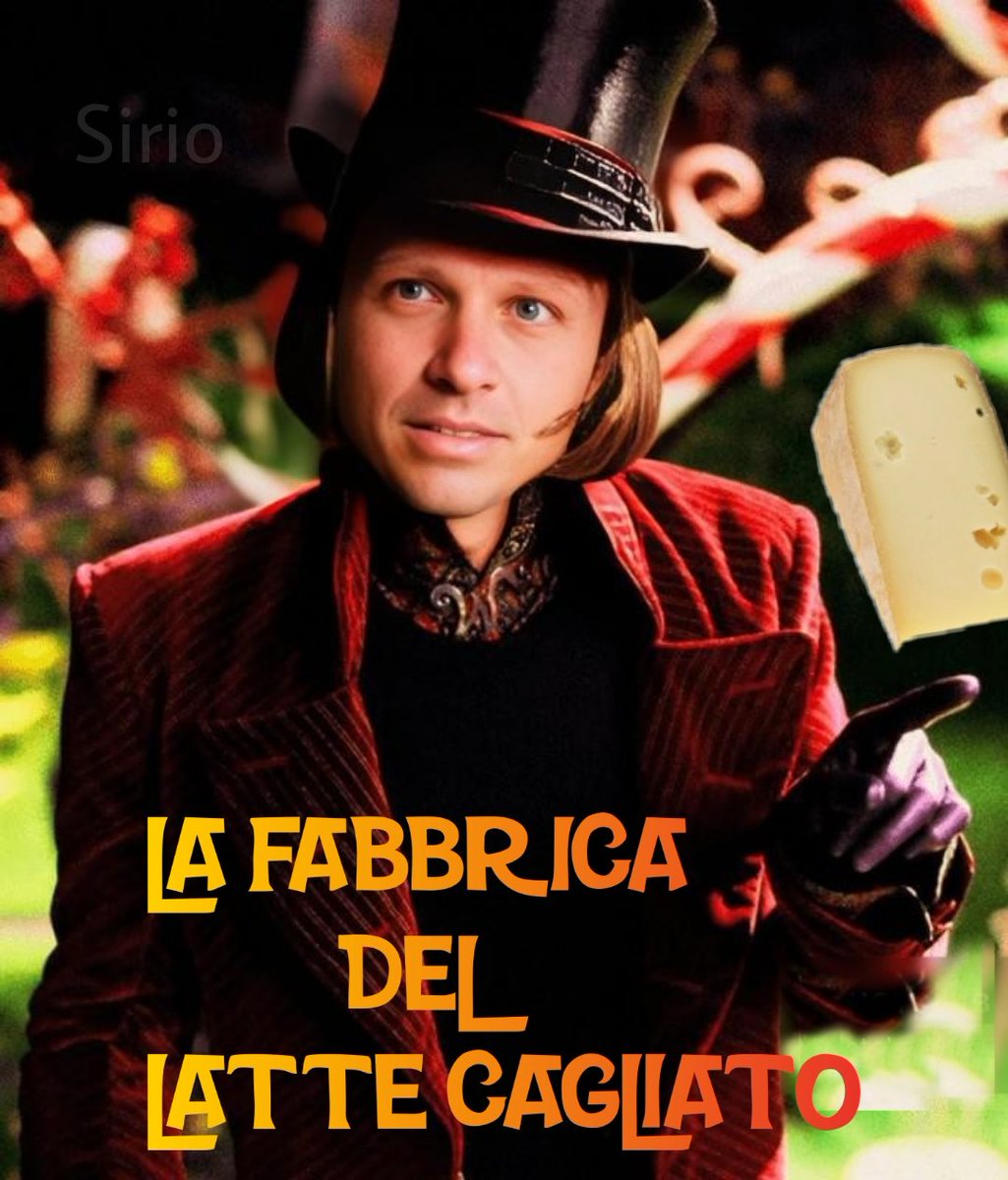 siriomerenda's tweet image. La Fabbrica del Latte Cagliato...
#cineformaggio #Lollobrigida #formaggio #18aprile