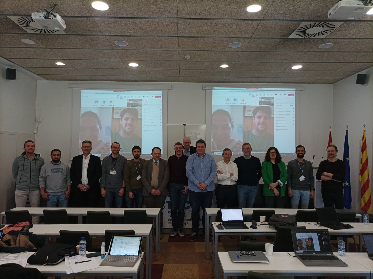 Our 5G-GOVSATCOM Project had its physical kick-off meeting at the Centre Tecnològic de Telecomunicacions de Catalunya (CTTC) <a href="/CttcTech/">CTTC</a> . We're thrilled to contribute to the development of #5GNTN and #5Gnetworks of the future.

Hosting our partners at CTTC was a pleasure.