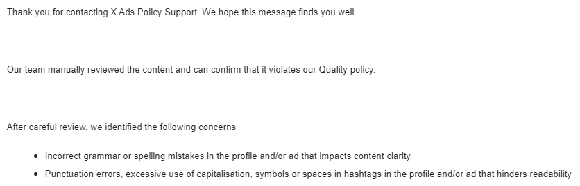 SOLTakeOver's tweet image. X says we can't advertise on our account because of all of our incorrect grammar, spelling mistakes, and excessive capitalization &amp;amp; punctuation.

Looks like we have to be a little bit more proper now, boys. 🤣