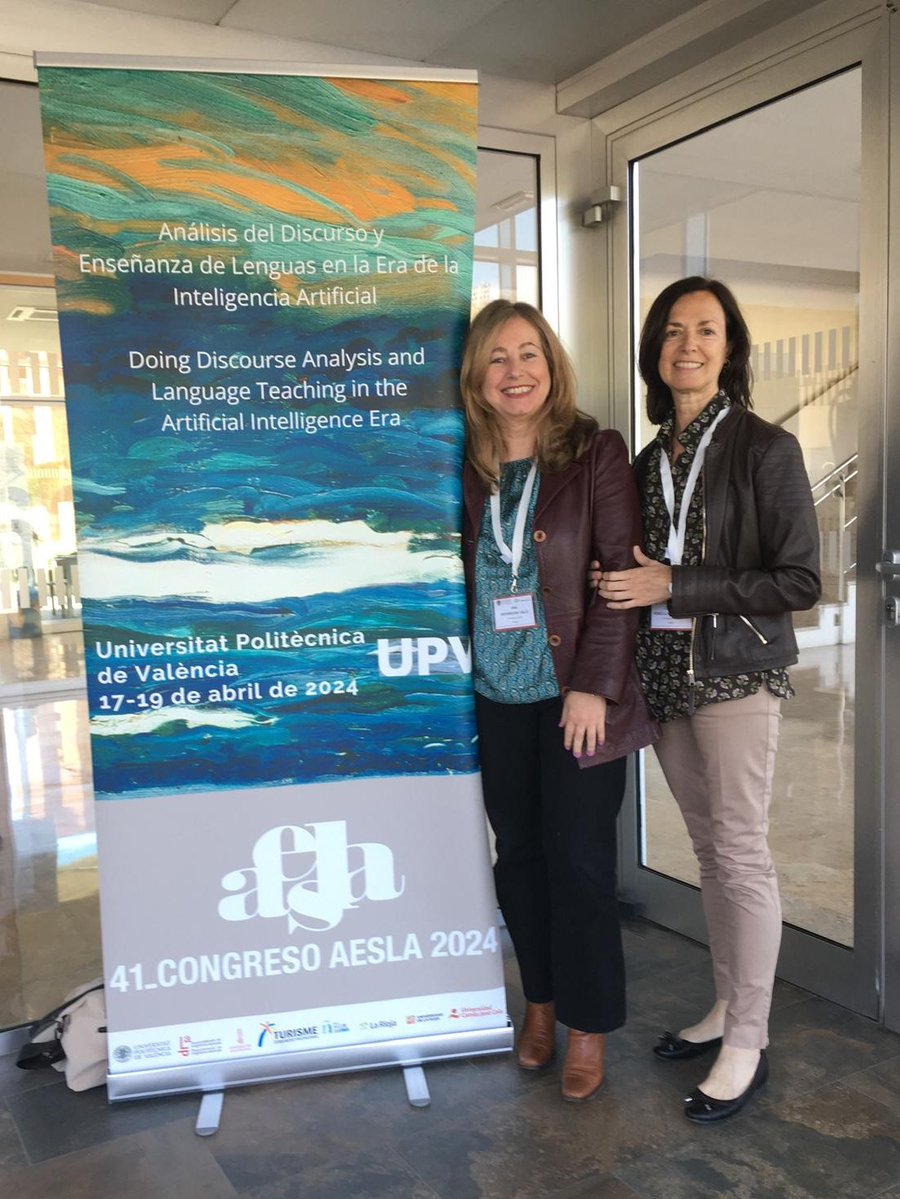 It seems GENCI members are having fun at #AESLA2024 😉😉 @carmenpll2016 

Don't miss their talks and posters! You can find all the info here: x.com/digital_genres…