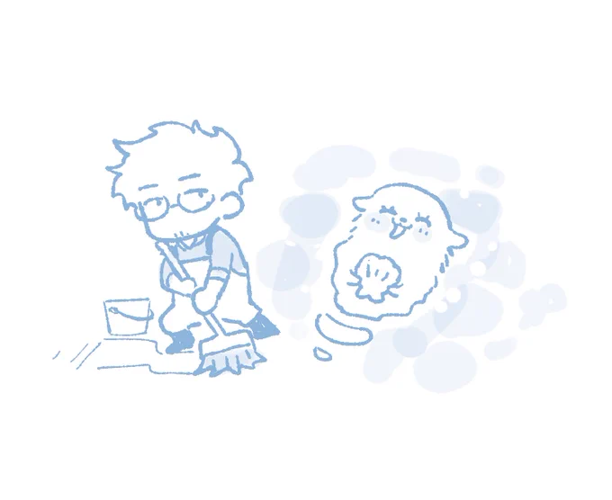 飼育員の典明とラッコのめいちゃん
#おじくんとめいちゃん 