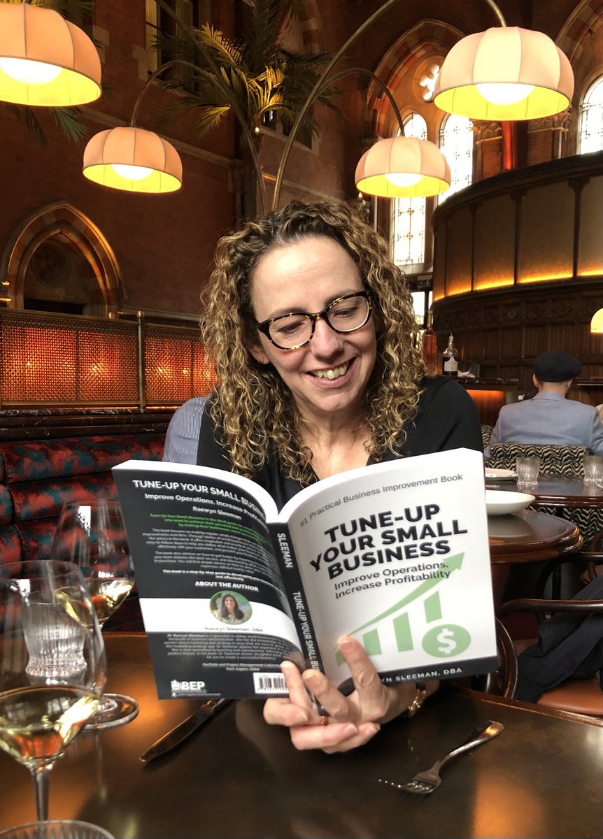 DrRaewynSleeman's tweet photo. What your business wished you knew๐ฅ
Perfect reading with a glass of wine!
Get it today at your favourite online or physical bookstore.
#tuneupyoursmallbusiness #sleeman #smallbusinessowners #growthmindset #improveoperations #increaseprofitability #amazonbooks #waterstones #indigo #chapters #barnesandnoble #dymocks #smallbiz
NEW: Tune-up Your Small Business: Improve Operations, Increase Profitability, by Dr Raewyn Sleeman, published by Business Expert Press.
Now available from over 39,000 booksellers globally ๐
https://t.co/9BSD4MiUQP