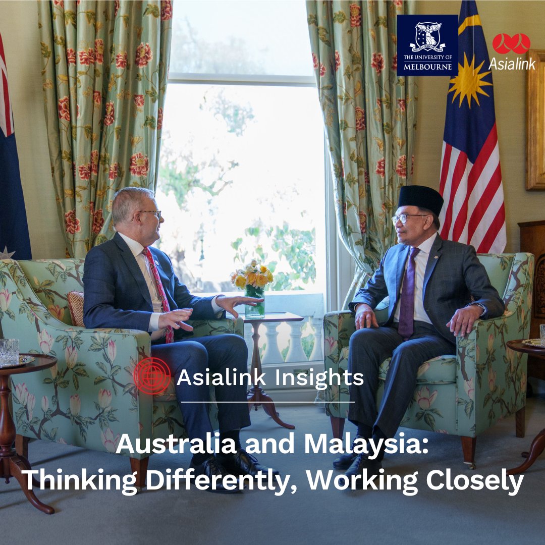 #AsialinkInsights | After 50 years of partnership with ASEAN, Australia is still more comfortable with the anglosphere and bent on finding its security from Asia rather than in Asia. Read more: asialink.unimelb.edu.au/insights/austr… #Malaysia #Australia @GreenleesDonald