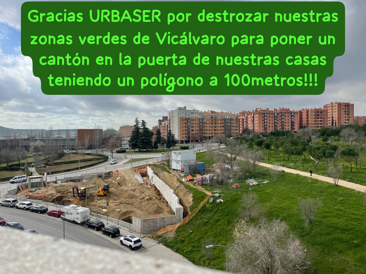 <a href="/urbaser_/">Urbaser</a> <a href="/wasteinprogress/">Waste in Progress</a> Por favor podéis también interactuar con nosotros y respondernos a nuestros escritos?? Vais a cumplir el cambio de uso que ha hecho el Ayuntamiento <a href="/MADRID/">Ayuntamiento Madrid</a> del cantón del Parque Forestal de Vicálvaro??