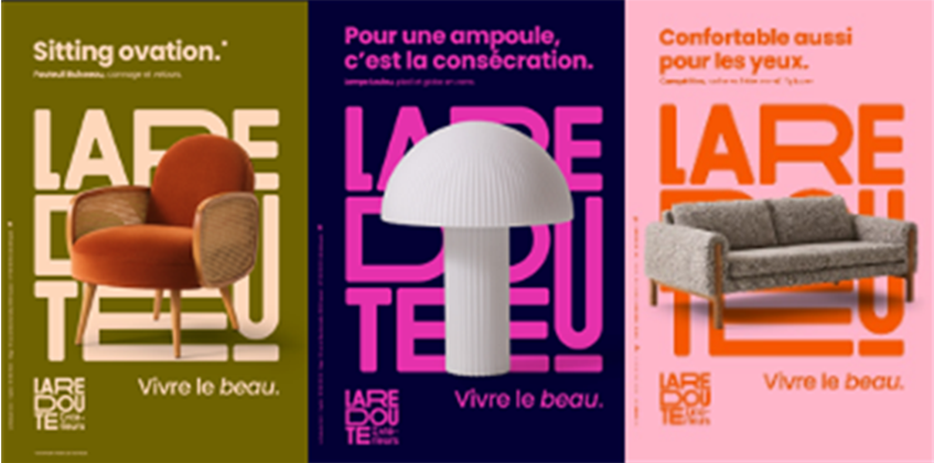 📃 @LaRedouteFr déploie une #campagne de lancement 'Vivre le beau' pour les dix ans de La Redoute Intérieurs. urlz.fr/qjTq