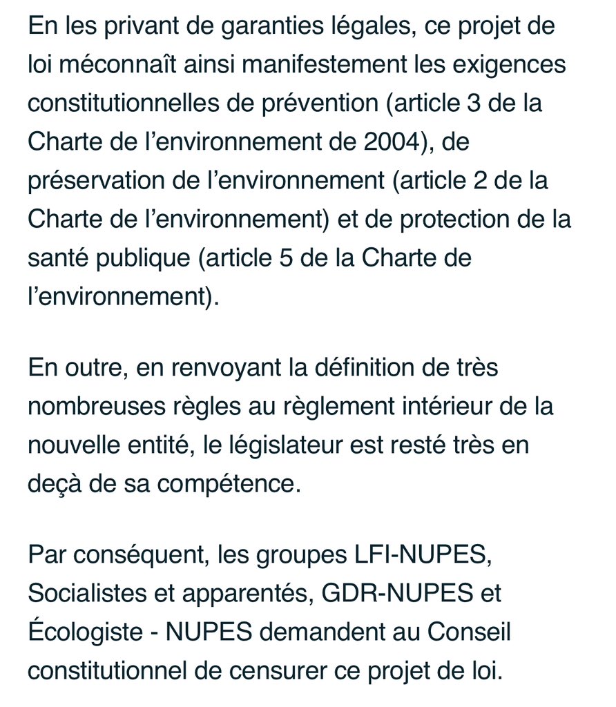 🔴 Destruction du modèle dual de sûreté nucléaire : nous saisissons le Conseil constitutionnel 

👉 Nous lui demandons de censurer le projet de loi sur la sûreté nucléaire qui marque une régression sans précédent en la matière en faisant disparaître l’IRSN !