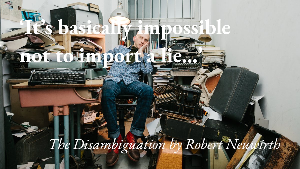 Does your laptop have a mind of its own? @RobertNeuwirth shares a file that booted up on his screen in The Disambiguation. Catch this exclusive short story and listen to Neuwirth explain why he filled it with computer code at fictionable.world #books #reading #writing
