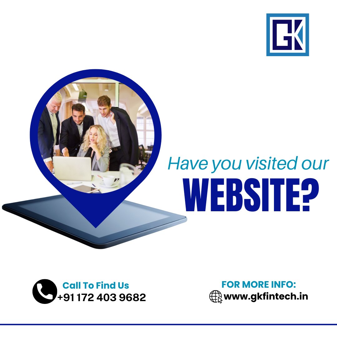 'Have you explored the gateway to digtal yet? Visit our website at GK Fintech!' 

To learn more about it, visit our website: gkfintech.in

 #gkfintech #innovativesolutions #fullstackdevelopment
#techinnovations #creativesolutions
#innovationhub #cuttingedgetech