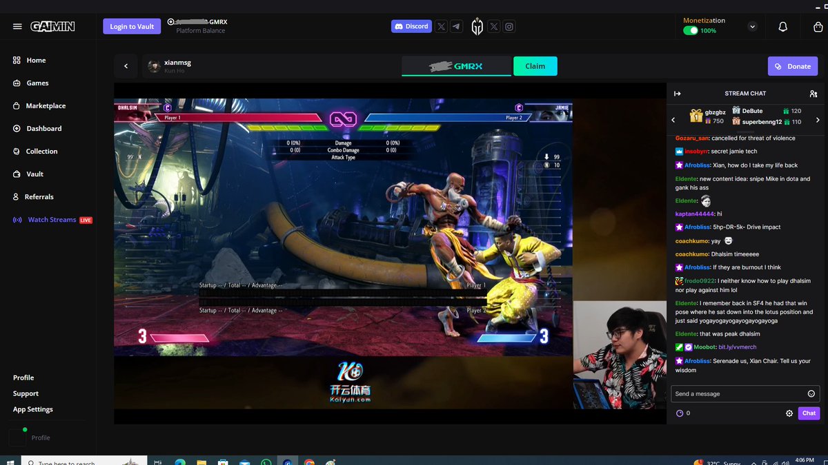 chenggaymarie's tweet photo. Earning $GMRX on a daily basis by GPU sharing and watching streams! Ain't that hard! 

@GaiminIo is a W!!!! Love it! https://t.co/ezLZzX5Wco