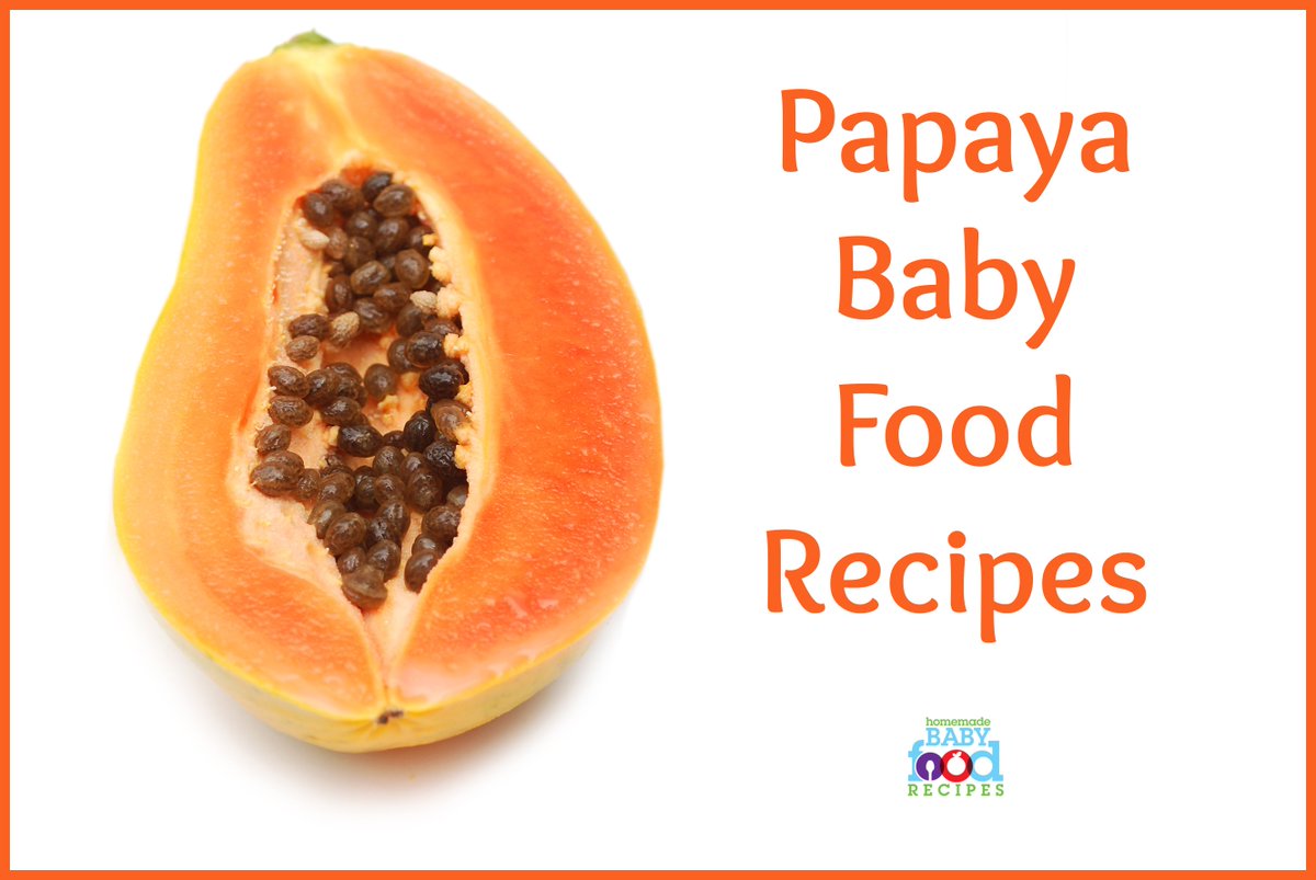 Learn how and when to introduce papaya to baby:
homemade-baby-food-recipes.com/papaya-baby-fo…
#papaya #babyfoodrecipes #babyfood #homemadebabyfood #weaning #weaningideas #startingsolids #firstfoods #babyfirstfood