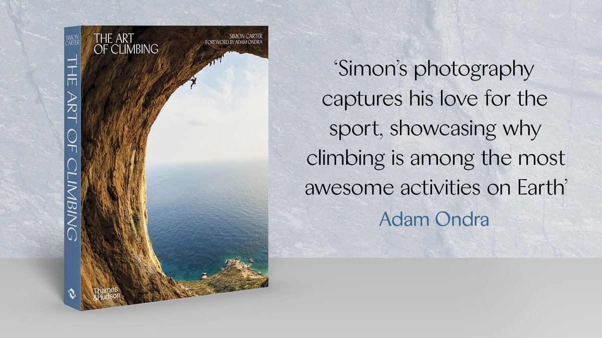 ‘The Art of Climbing’ is out today from @onsight_simon 🧗 It reveals the beauty of the sport from behind the lens, where patterned rock faces, vertical spires and sweeping landscapes provide breath-taking visual drama. Look inside the book: shorturl.at/cloz9