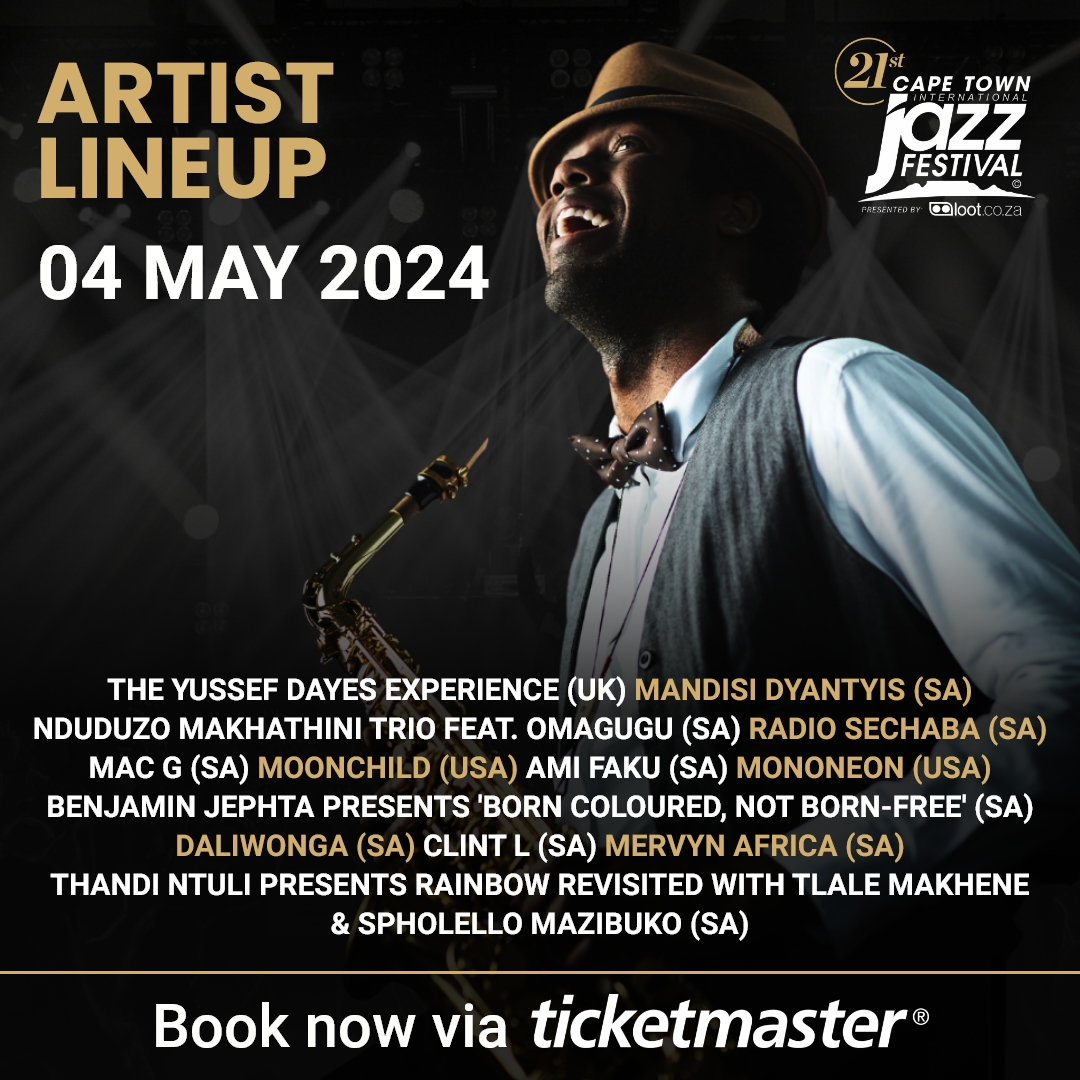 StyleModecoza's tweet photo. #FeelGoodFriday: With a lineup this good , why would you want to miss out?   Purchase your tickets to CT Jazz Fest now via TicketMaster > https://t.co/aYnLQy7ztr   #CTIJF24 #CTIJF2024 https://t.co/qaaJE4fmX1