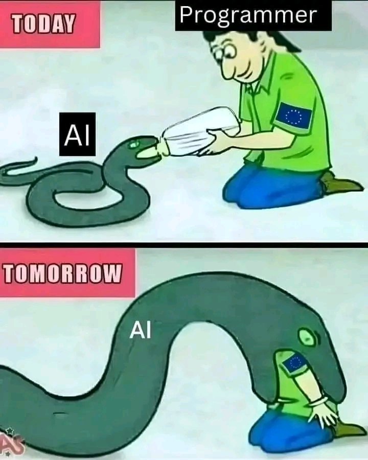 Will this ever happen soon ?.

#SoftwareEngineer #AI