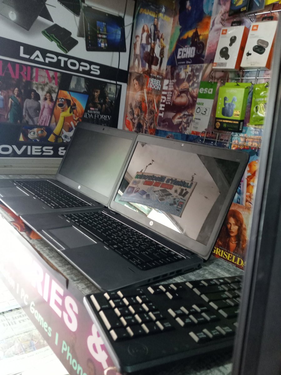 Tumefungua Ofisi and we have 2 refurbished laptops. 
8GB RAM 500GB HDD i5