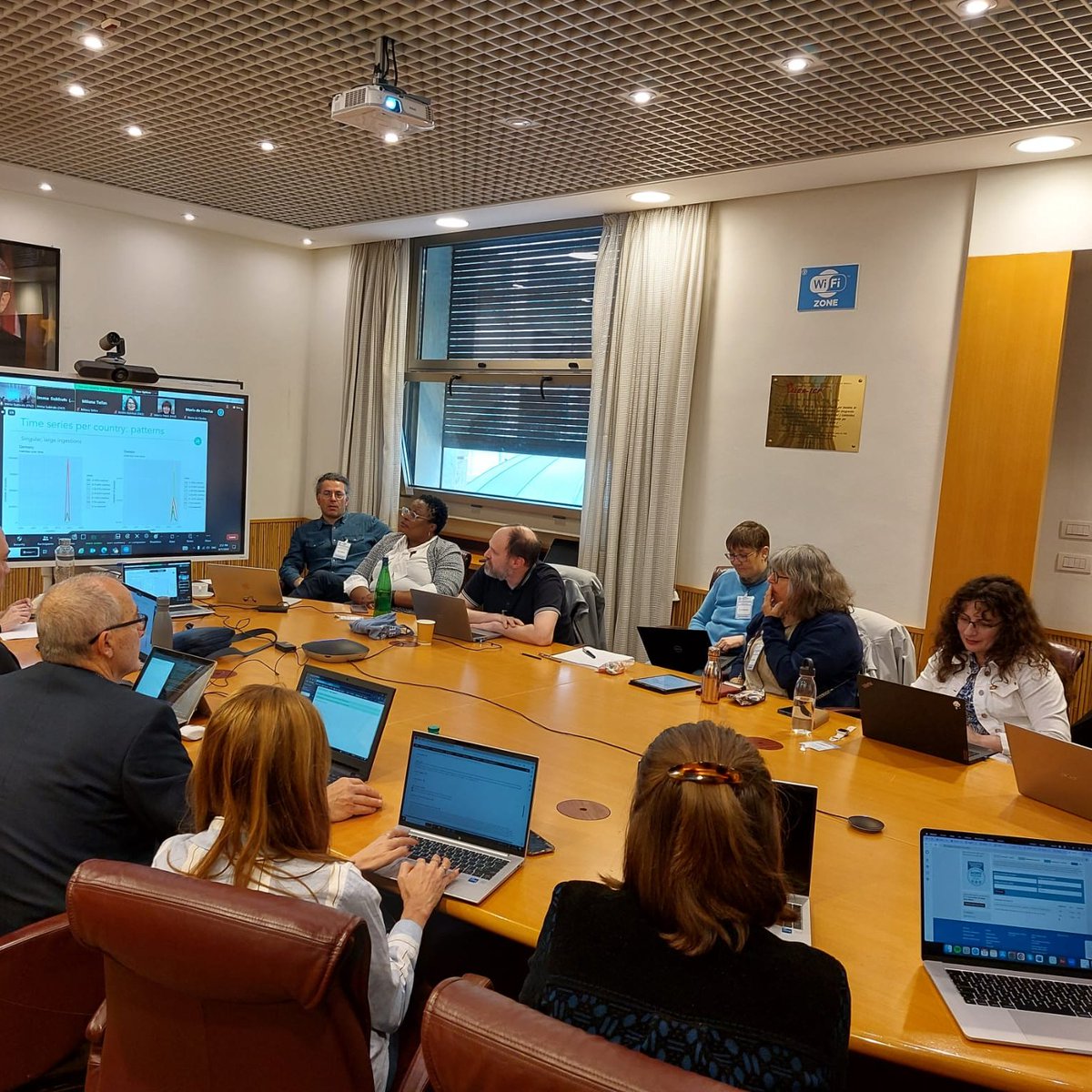 Yesterday the @FAO #AGROVOC retreat kicked off! Interesting discussions about several topics - among others, the current #AGROVOC infrastructure and how to facilitate user interaction. Today's agenda will include content curation and new challenges. Stay tuned! 📷©FAO