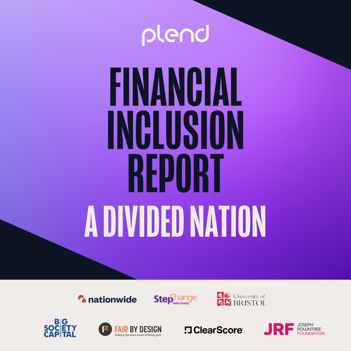 📢 @plend_uk's new Financial Inclusion Report, with foreward from @Y_FovargueMP, recommends a #FairBankingAct as having 'the potential to transform our financial system and the lives of millions of people in the UK'. #FairBankingForAll plend.com/inclusion-repo…