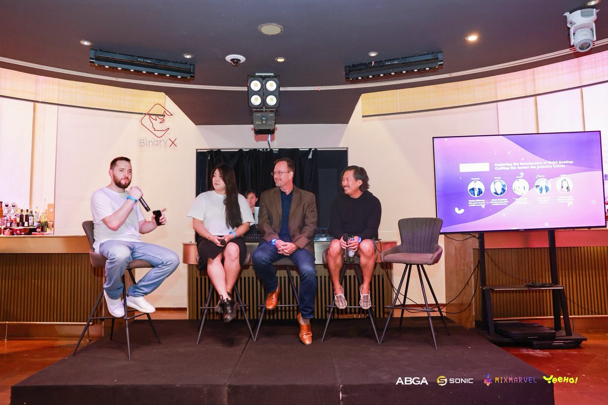 We have invited Marko Okhman from @xton_official to moderate the panel 'Exploring the Renaissance of Web3 Gaming: Crafting the Games the Industry Craves' with Arron Goolsbey from @playmythical, Michael Lee from @zksync and Hazel Zhang from @aelfblockchain Ventures.🎤