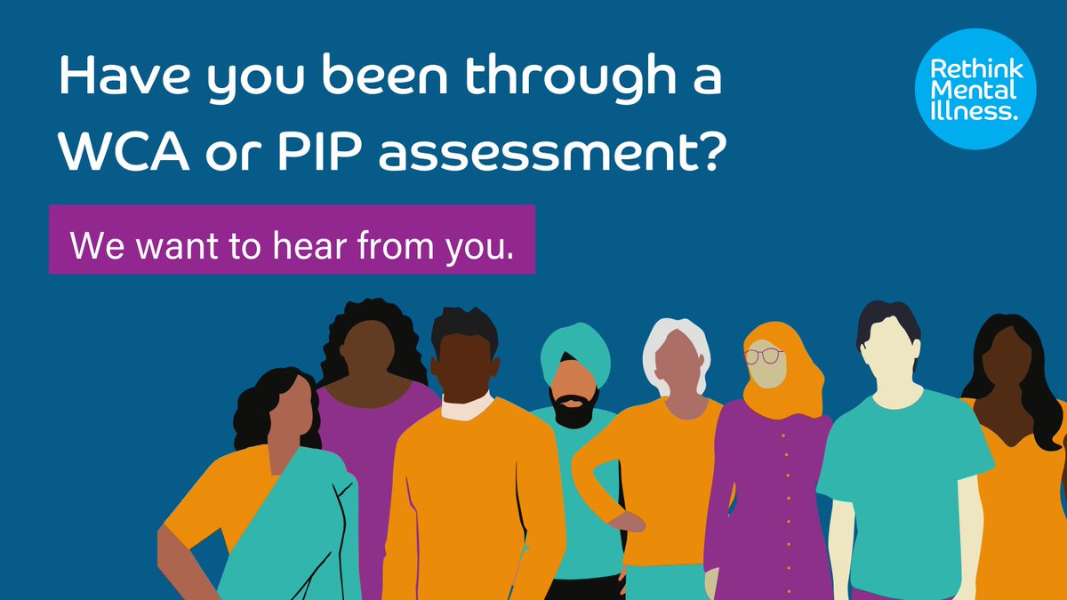 📢 We’re launching a new project in a bid to improve processes in the social security system. If you've gone through WCA or PIP assessments, your experience could help us make change. Remuneration of £50 per session. Find out more 👉 rethink.org/rethinkingsoci…