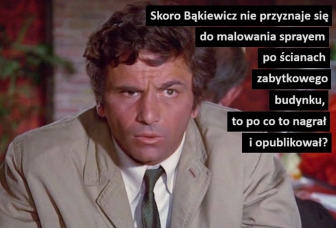 Skutki okładania po głowie krużgankiem oświaty. Ciężkie dzieciństwo @RBakiewicz daje o sobie znać.