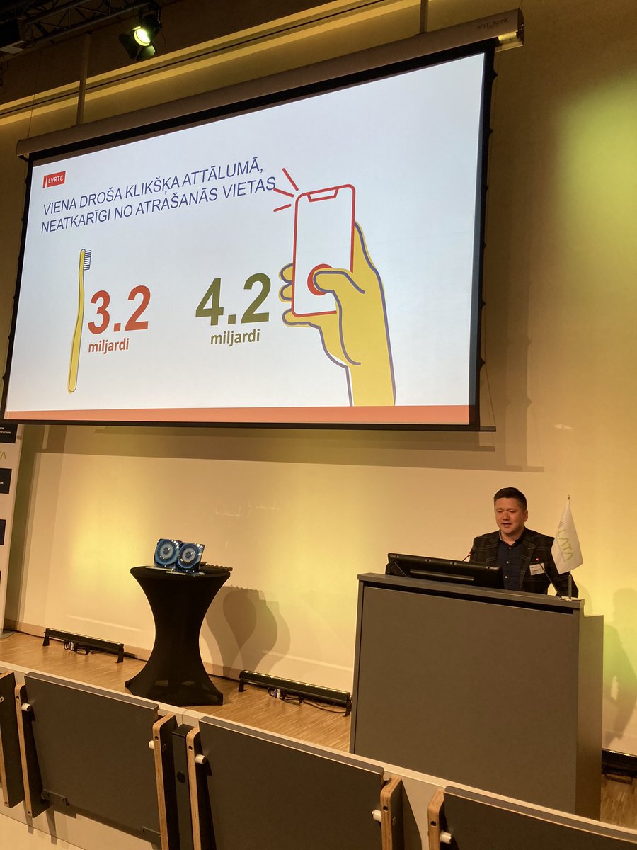 Pašlaik pasaulē  digitālo ierīču ir vairāk nekā zobu birstes, ar interesantu faktu LATA konferencē #DigiVeselība2024 dalījās <a href="/LVRTC_TVtornis/">LVRTC/TV torņa ziņas</a> biznesa attīstības daļas vadītājs <a href="/karlissilins/">Kārlis Siliņš</a>.