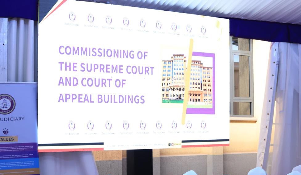 .His Excellency Gen. Yoweri @KagutaMuseveni, the President of the Republic of Uganda, will today commission the Supreme Court and Court of Appeal buildings based at the Square in Kampala city. #ChimpReportsNews @JudiciaryUG @ChimpReports
