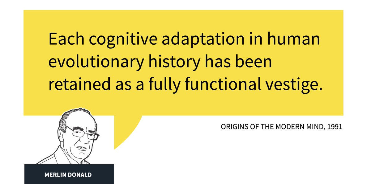 Merlin Donald's 3-stage theory of humankind's intellectual development offers a better explanation of 'less conscious' learning than Geary's bio prim. knowledge. And, in my opinion, a better stab at converting, through explanation, learning style believers than studies + mockery.