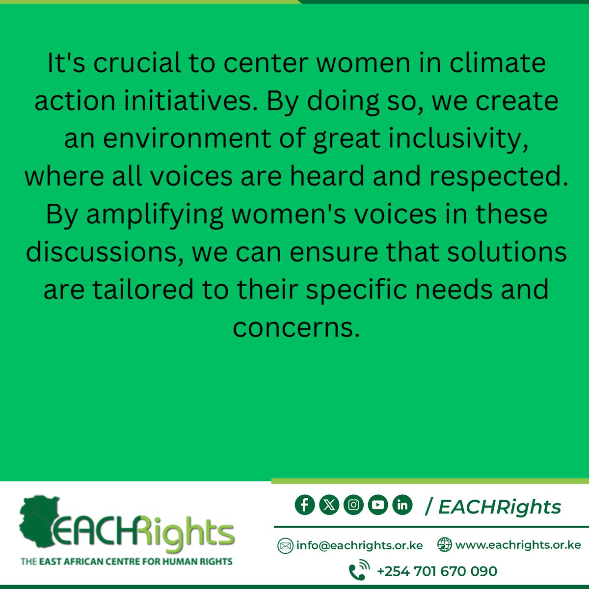 According to a study by the Intergovernmental Panel on Climate Change, women are more likely to be affected by extreme weather events like floods and storms. They also have less access to resources like clean water, food, and health care.