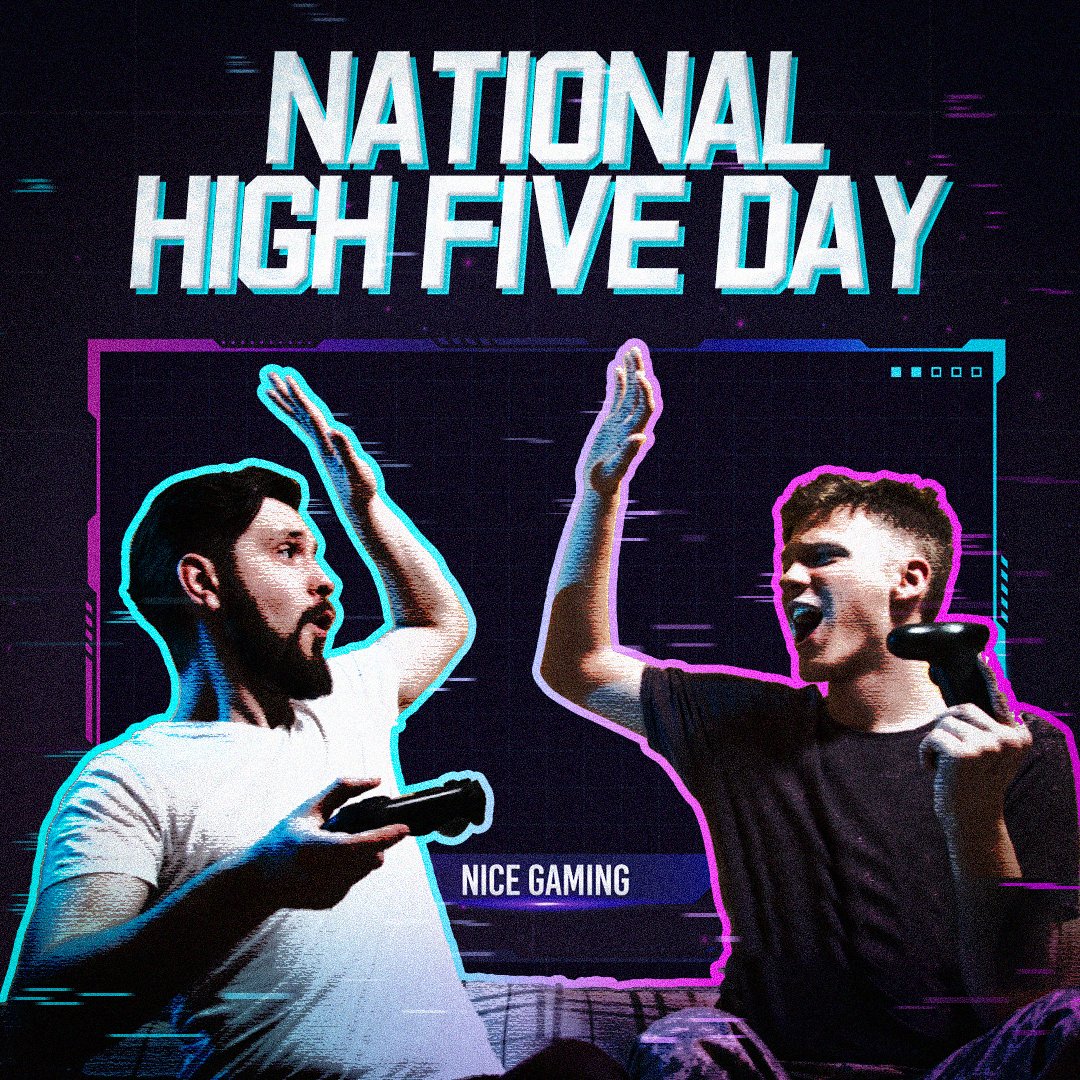 Happy National High Five Day! 🎉 Grab a friend, spread some cheer, and let's high five our way through this special day! Making sure you're doing it in ultimate comfort with AndaSeat gaming chair. High-fives all around for the perfect blend of style and support!…