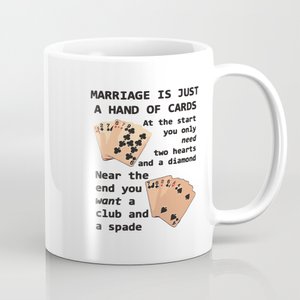 Marriage Is Just A Hand Of Cards #WineChiller #taiche #funnyasf #taiche #society6 #weddings #weddingseason  #marriagebelike #marriage #marriagequotes #baebelike #marriageis #marriagetruth #marriagememoirs  #marriagefordummies #marriageissue #parentsbelike society6.com/product/marria…