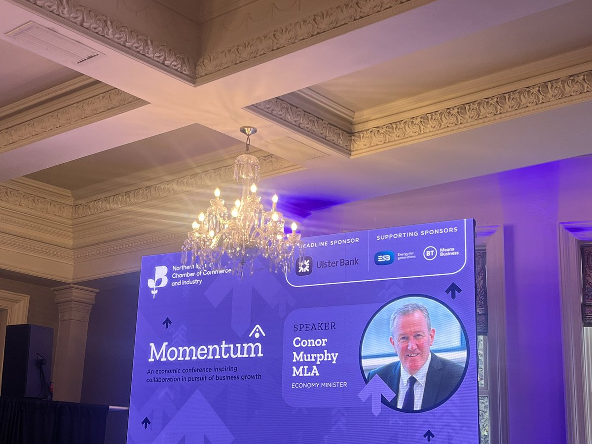 denisefalls18's tweet photo. Delighted to be in attendance at @NICC  @momentumni conference.  
Excellent agenda ahead. 
#NICC #Momentum https://t.co/zDVn61vh8p