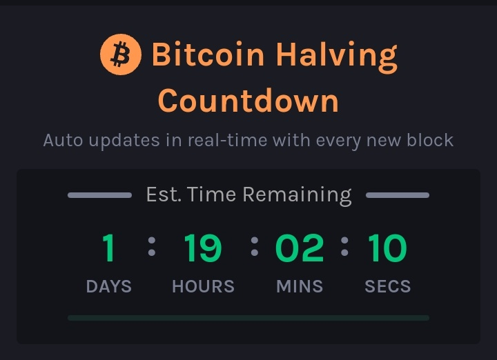 1ATHStudio's tweet photo. Bitcoin halving is currently underway. In this thread, we'll provide answers to some challenging questions that may arise during this event.
#BitcoinHalving2024 #bitcoinhalvingcountdown #Priceprediction #cryptomarket #Crypto   

Photo credit:
@WatcherGuru https://t.co/qcPchai3BV