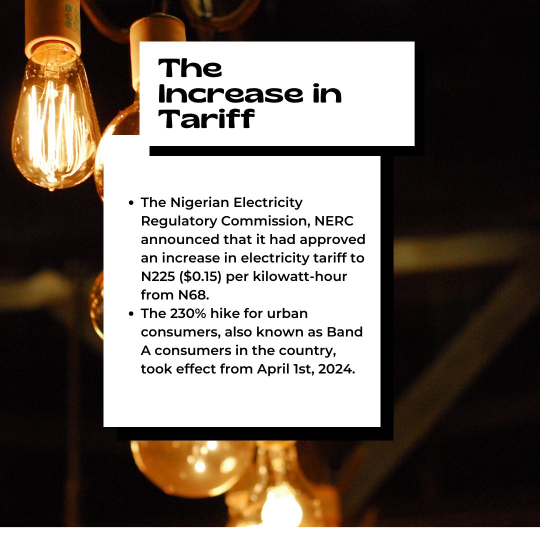 Recently, the federal government released an increment in the electricity tarriff. Some Nigerians expressed dissatisfaction in the new policy, while others may not have clarity on what the new policy is all about.

#aygf #electricitybill