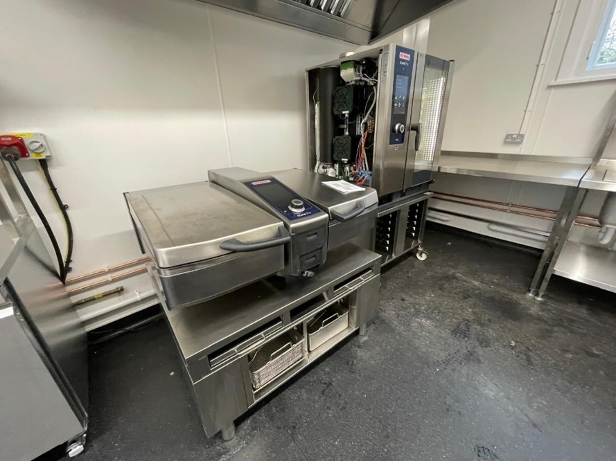 TailorMadeCES's tweet photo. Finishing touches and commissioning at the Rational demo kitchen Southwest.
A huge transformation modernised to assist with weddings &amp; events.
We acted as principal contractor overseeing M&amp;E work, other trades as well as equipment design &amp; installation.
E: sales@tailormadeces.com https://t.co/XmVOPv7Kqa