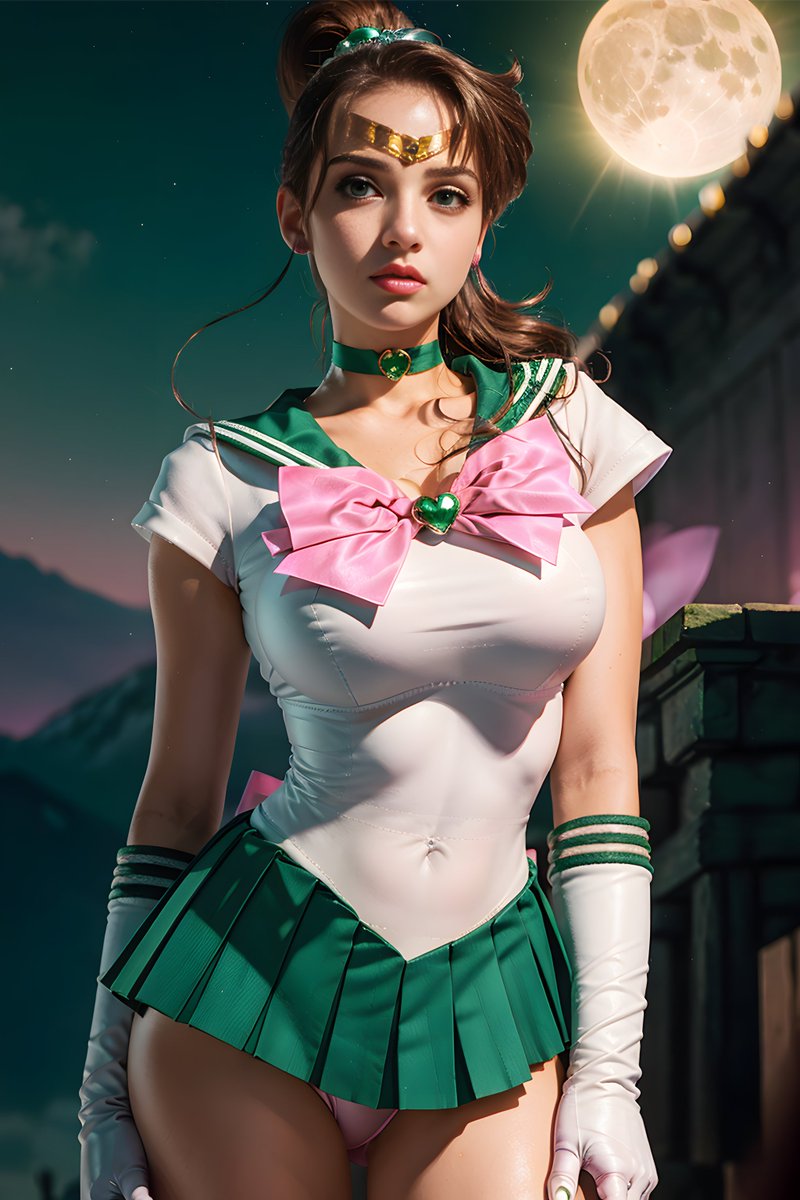 The wait is over! Sailor Jupiter's set is now available on Patreon in the latest update of the Cosplay series. Link in bio 🔥 #sailormoon #sailormoonfanart #aigirl #AIグラビア #animegirl #digitalart #aicosplay #cosplaygirl #aiart