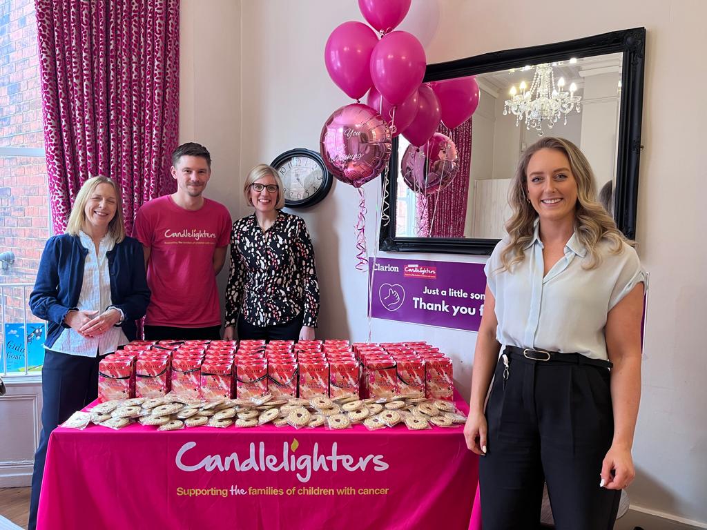 7th April was World Health Day, and our wonderful charity partners, @ClarionLaw, organised some treats to show their appreciation for NHS staff at Leeds Children's Hospital! 💚