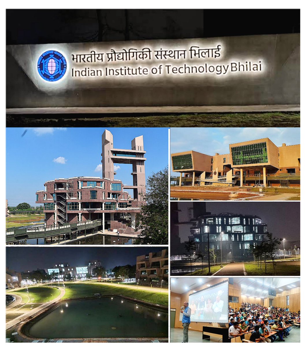 36GarhIndex's tweet photo. 🔶Project : IIT Bhilai ( New permanent Campus )
🔶Location : Kuthelbhata , Bhilai  
🔶Builder : L &amp; T Infra 
🔶Area : 445 acre 
🔶Cost : ₹1090 Crore
🔶Status : functional since 2023 ( some parts still under construction ) https://t.co/hUZ7G7TaLr