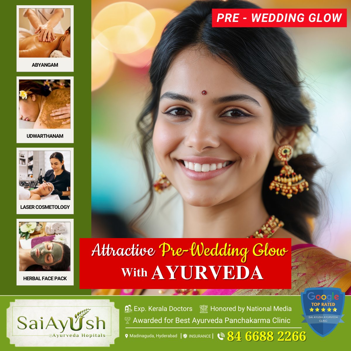 👸Attractive Pre-Wedding Glow With Ayurveda. ✨Natural Ayurvedic cures for the ultimate pre-wedding glow! Use holistic beauty treatments to nurture your skin and soul and look gorgeous on your wedding day.💃 #cosmetology #AyurvedaBeauty #PreWeddingGlow #NaturalSkincare